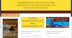 Desktop Screenshot of franglaisemummy.com