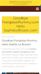 Mobile Screenshot of franglaisemummy.com